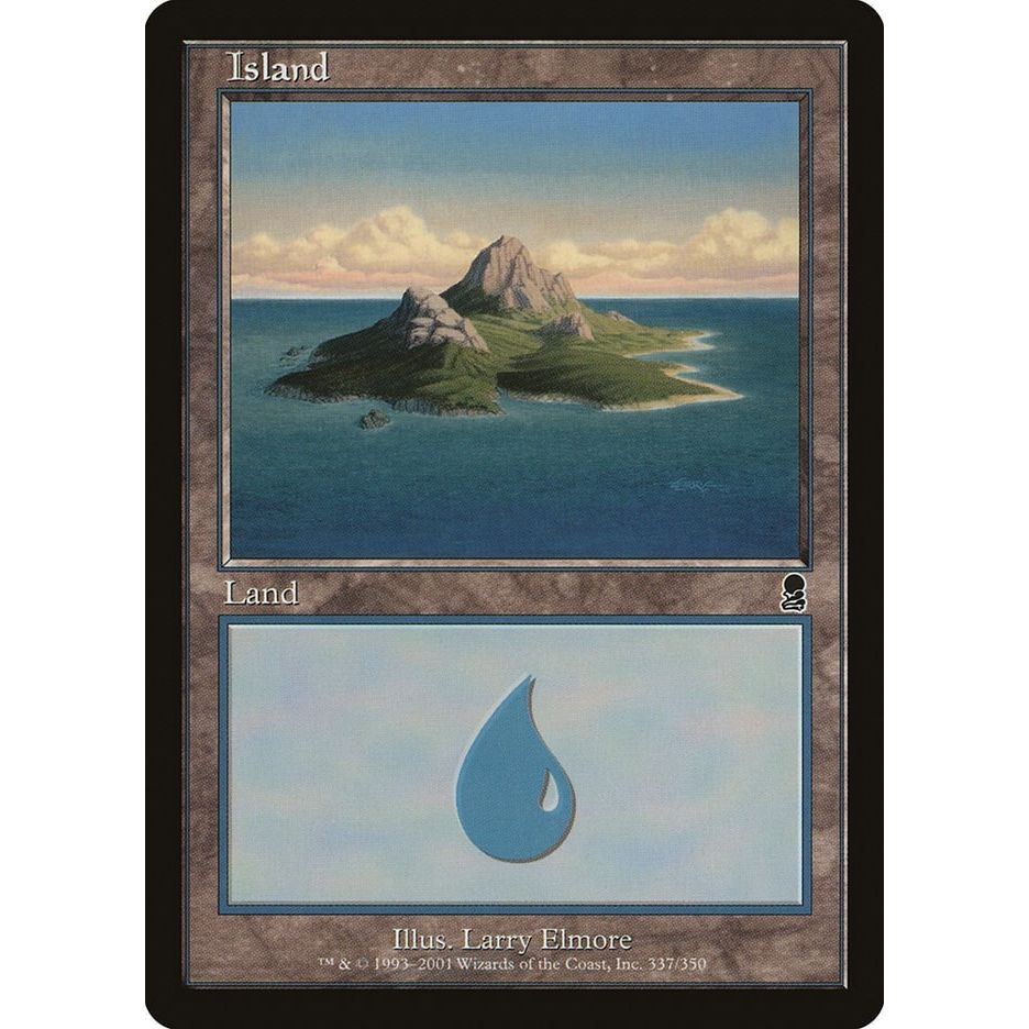 Image for Island (337) (337) (ODY) - Magic: The Gathering