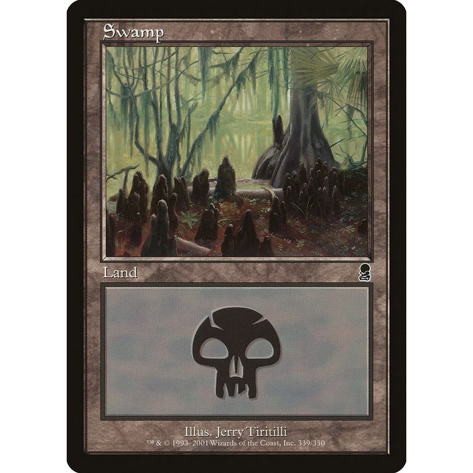 Image for Swamp (339) (339) (ODY) - Magic: The Gathering