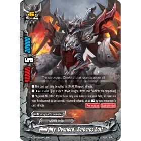 Image for Almighty Overlord, Zerberos Lost (S-CBT02/0011EN) (S-CBT02) - Future Card BuddyFight