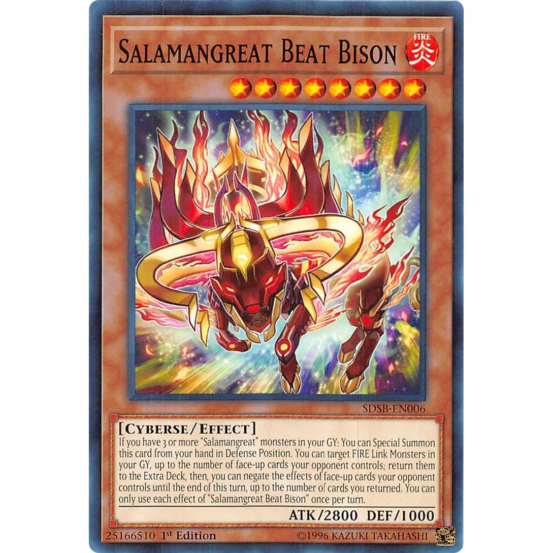 Image for Salamangreat Beat Bison (SDSB-EN006) (SDSB) - YuGiOh