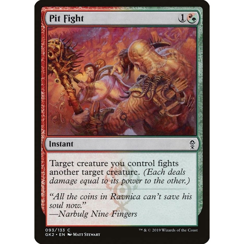Image for Pit Fight (93) (GK2) - Magic: The Gathering