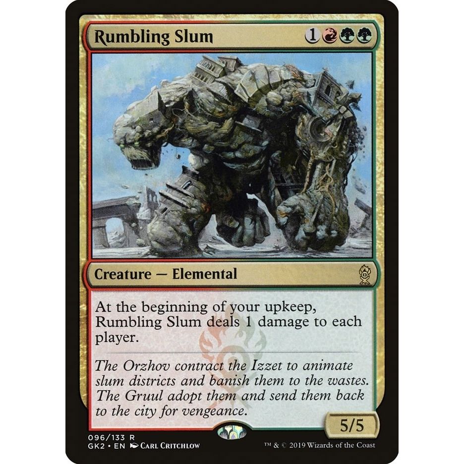 Image for Rumbling Slum (96) (GK2) - Magic: The Gathering