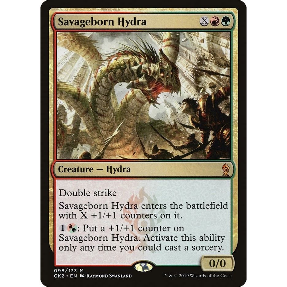 Image for Savageborn Hydra (98) (GK2) - Magic: The Gathering