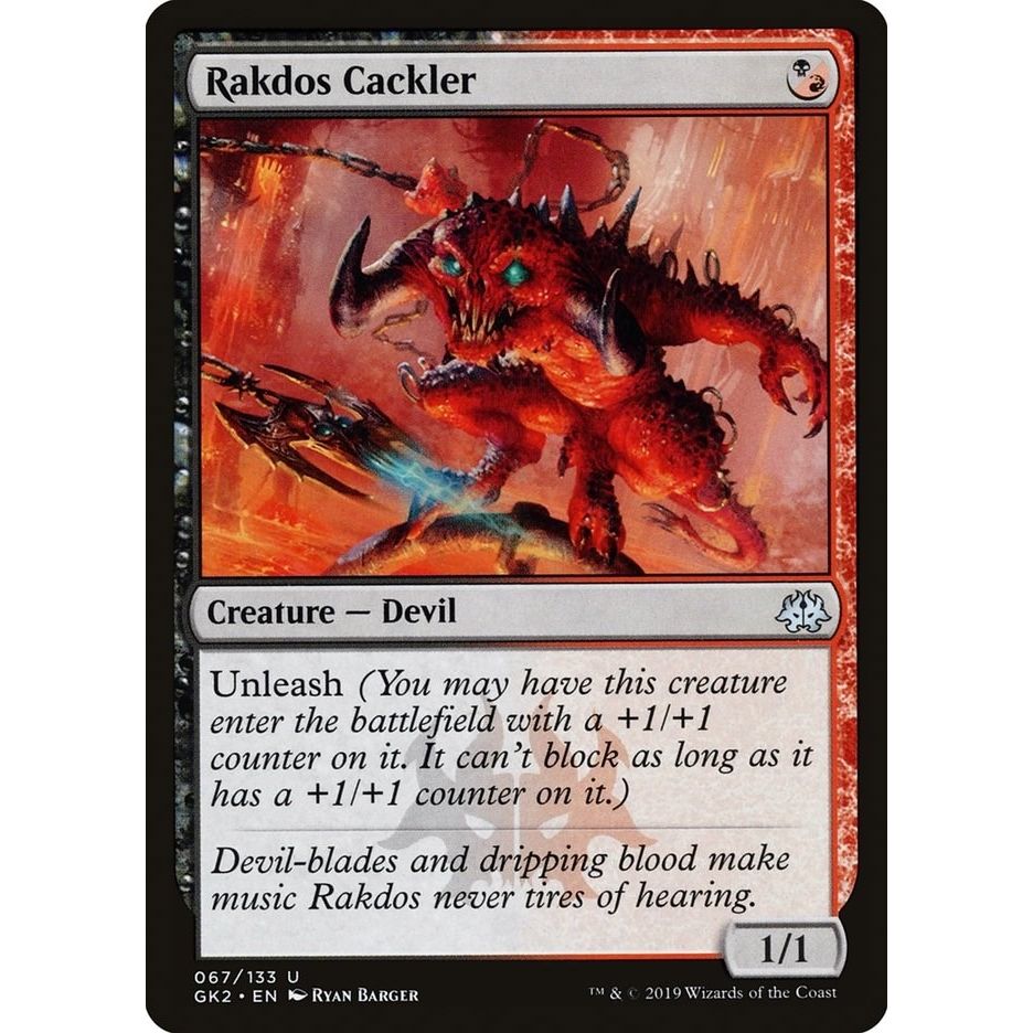 Image for Rakdos Cackler (67) (GK2) - Magic: The Gathering