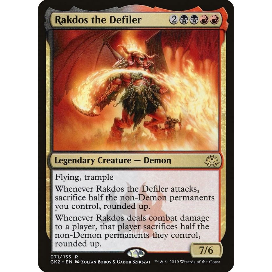 Image for Rakdos the Defiler (71) (GK2) - Magic: The Gathering