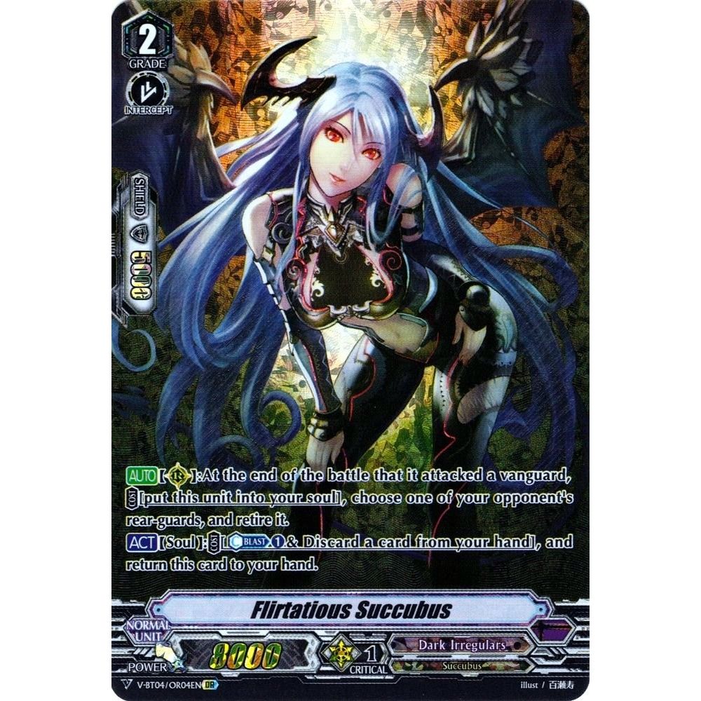 Image for Flirtatious Succubus (OR) (V-BT04/OR04EN) (V-BT04) - Cardfight Vanguard