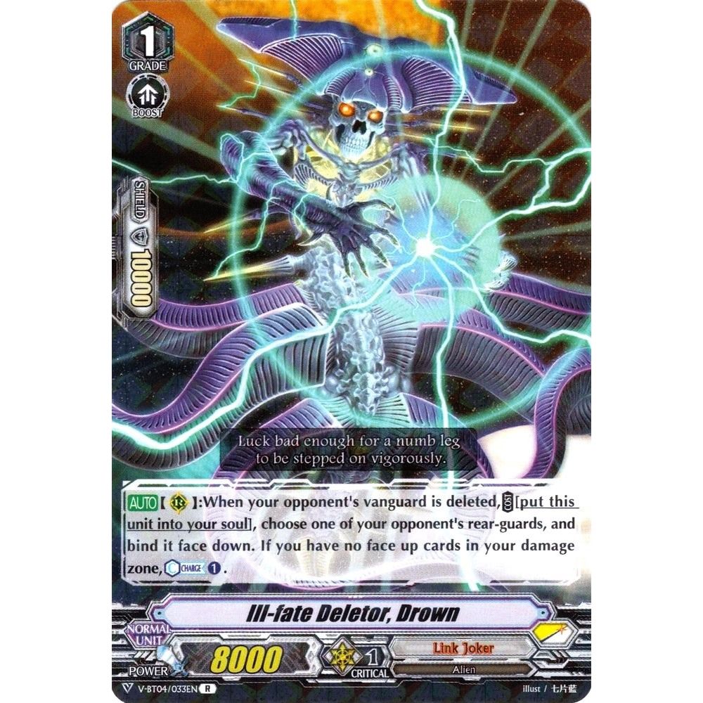 Image for Ill-fate Deletor, Drown (V-BT04/033EN) (V-BT04) - Cardfight Vanguard