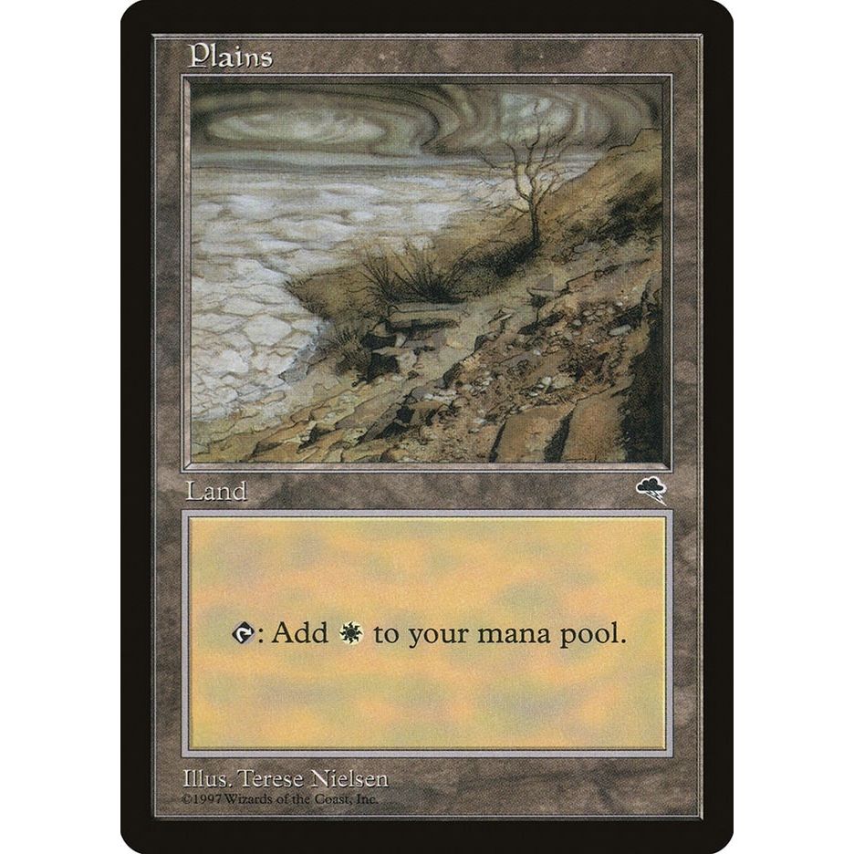 Image for Plains (Dead Tree) (332) (TMP) - Magic: The Gathering
