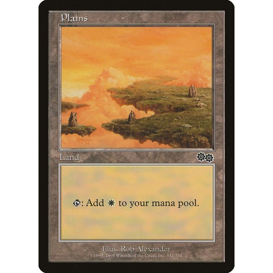 Image for Plains (332) (332) (USG) - Magic: The Gathering