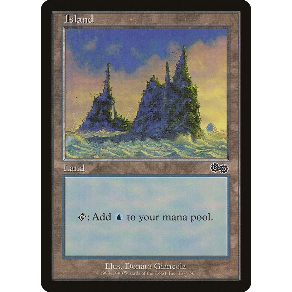 Image for Island (337) (337) (USG) - Magic: The Gathering