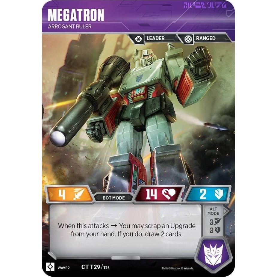 Image for Megatron - Arrogant Ruler (29) (TRW2) - Transformers TCG