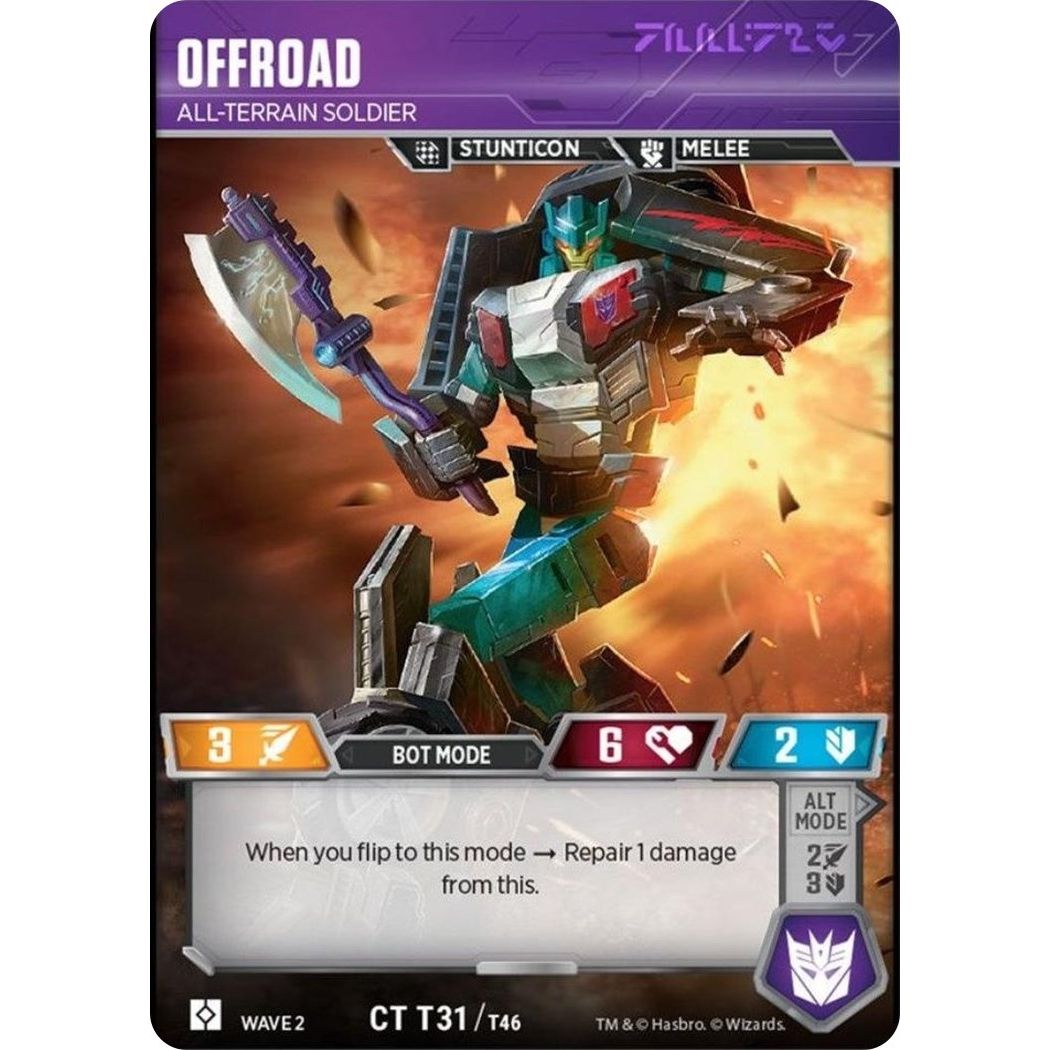 Image for Offroad - All-Terrain Soldier (31) (TRW2) - Transformers TCG