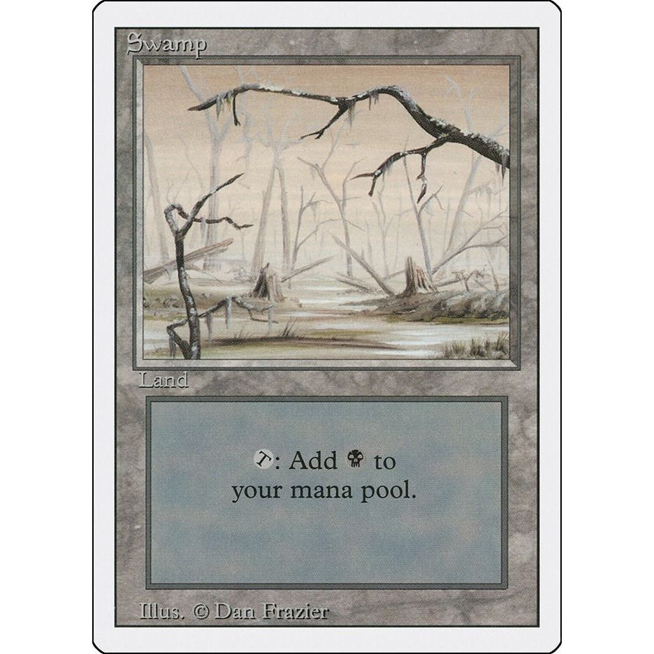 Image for Swamp (B) (301) (3ED) - Magic: The Gathering