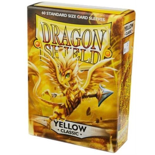 Image for Dragon Shield Classic Standard Sleeves - Yellow (60-Pack) - Card Sleeves