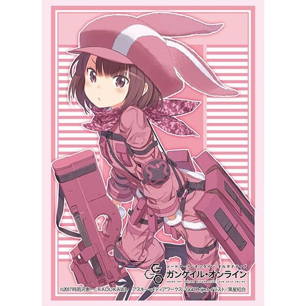 Image for Bushiroad Sleeve Collection HG Vol.1866: Sword Art Online Alternative: Gun Gale Online - LLENN (60-Pack) - Card Sleeves