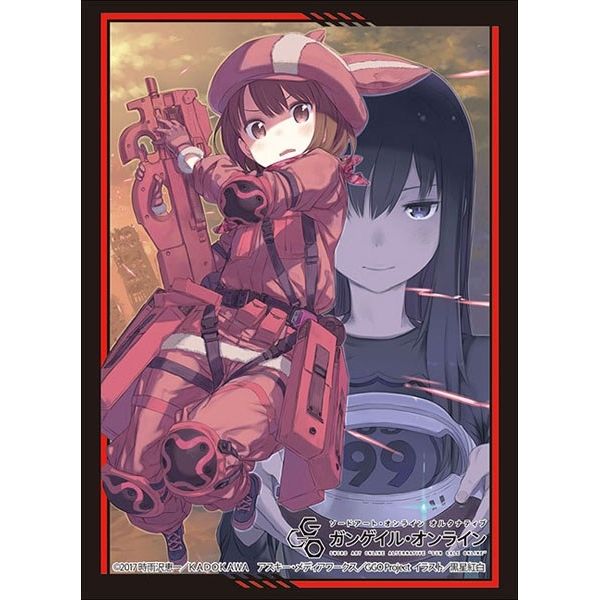 Image for Bushiroad Sleeve Collection HG Vol.1865: Sword Art Online Alternative: Gun Gale Online (60-Pack) - Card Sleeves