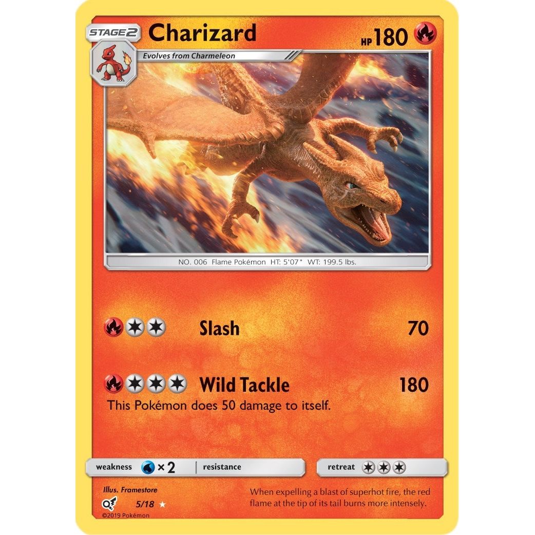 Image for Charizard (5/18) (DEP) - Pokemon
