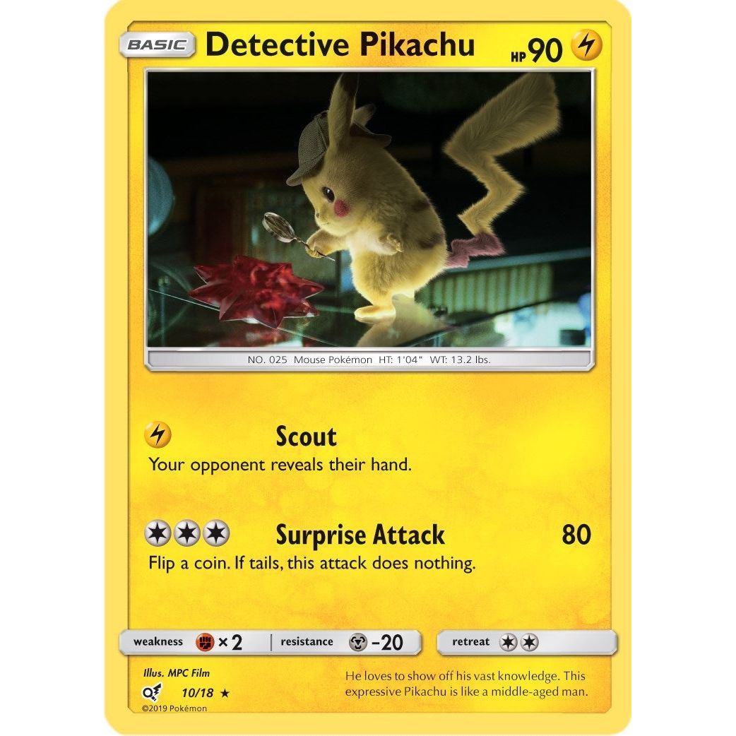 Image for Detective Pikachu (10/18) (DEP) - Pokemon