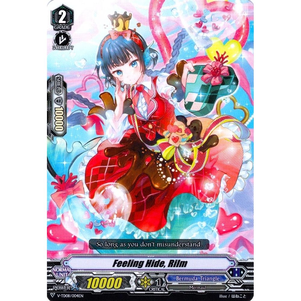 Image for Feeling Hide, Rilm (V-TD08/004EN) (V-TD08) - Cardfight Vanguard
