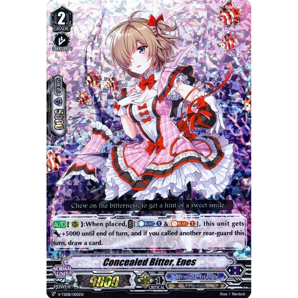 Image for Concealed Bitter, Enes (RRR Foil) (V-TD08/005EN) (V-TD08) - Cardfight Vanguard