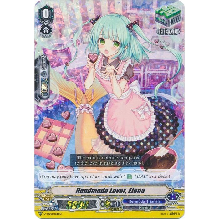 Image for Handmade Lover, Elena (RRR Foil) (V-TD08/014EN) (V-TD08) - Cardfight Vanguard