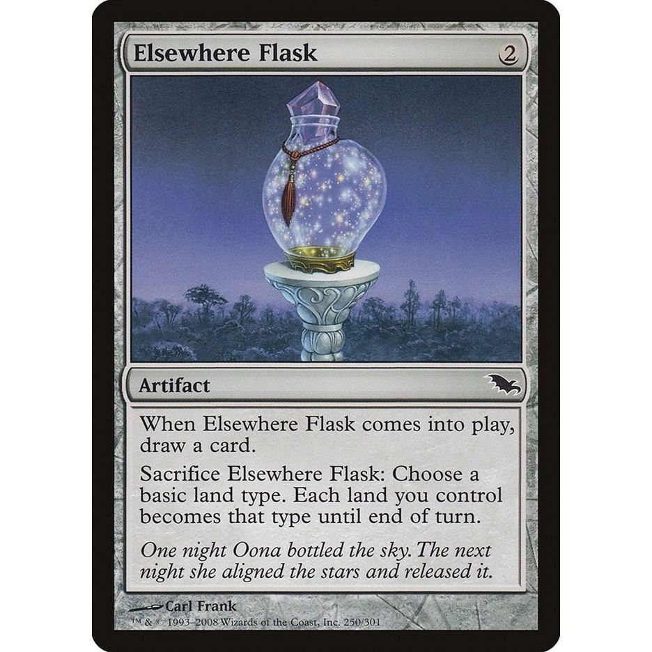 Image for Elsewhere Flask (250) (SHM) - Magic: The Gathering