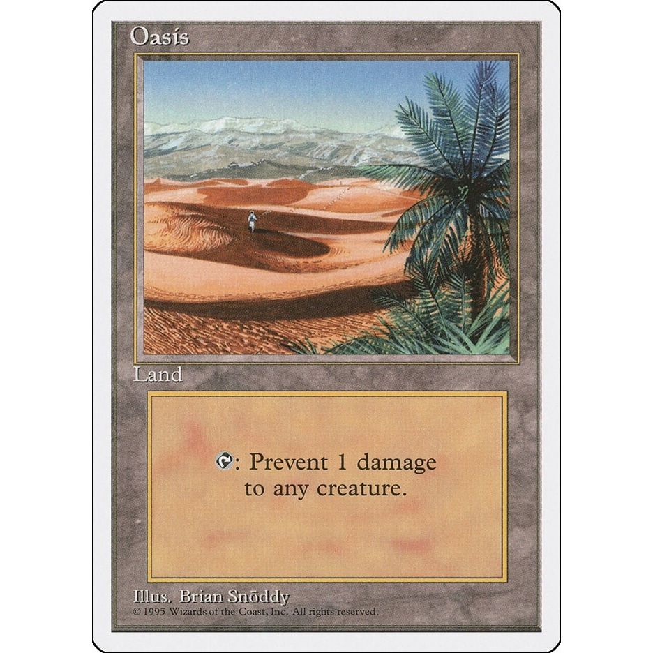 Image for Oasis (4ED) - Magic: The Gathering