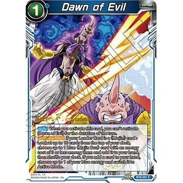 Image for Dawn of Evil (BT6-051_PR) (DBS-B06PRE) - Dragon Ball Super: Masters