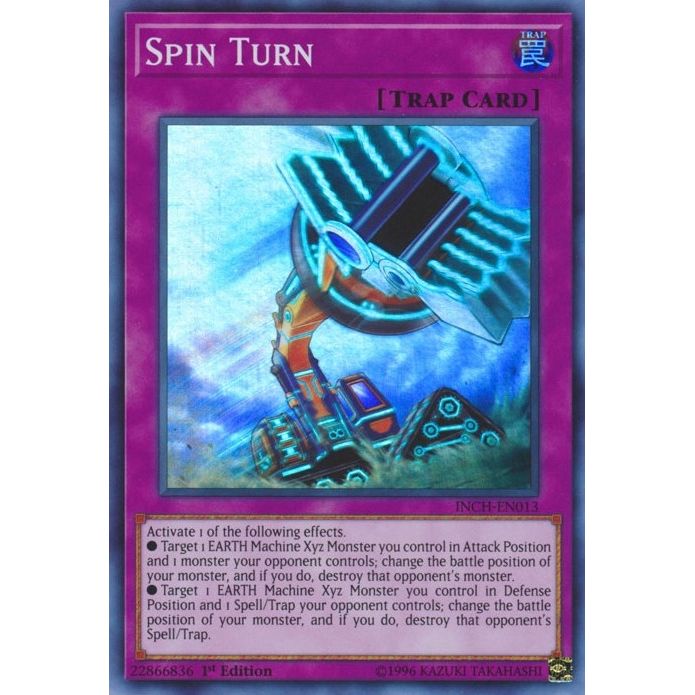 Image for Spin Turn (INCH-EN013) (INCH) - YuGiOh