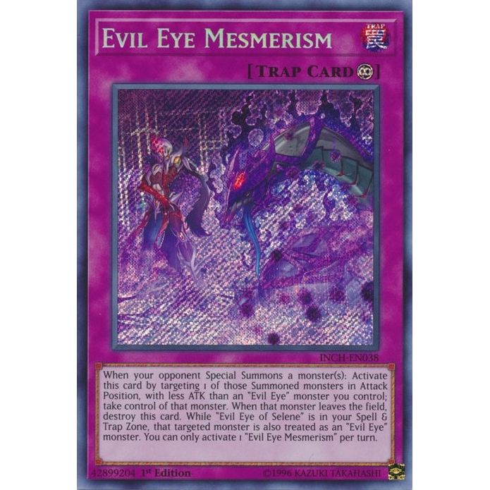 Image for Evil Eye Mesmerism (INCH-EN038) (INCH) - YuGiOh
