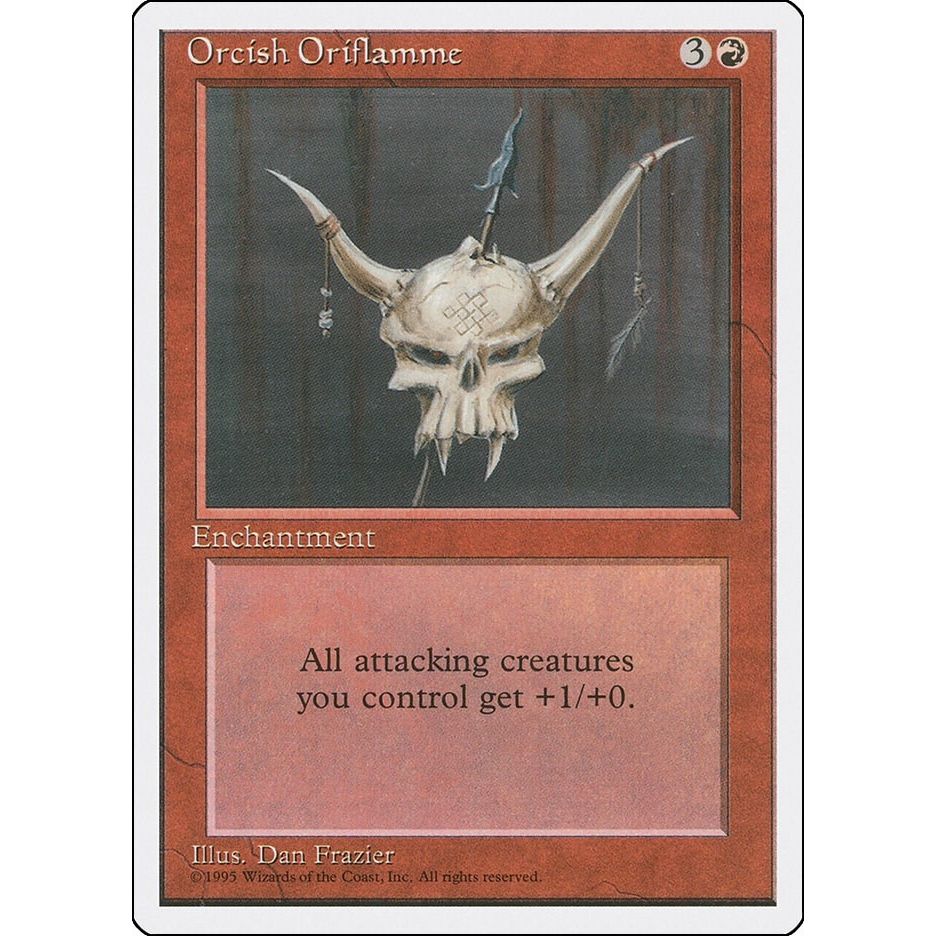 Image for Orcish Oriflamme (4ED) - Magic: The Gathering