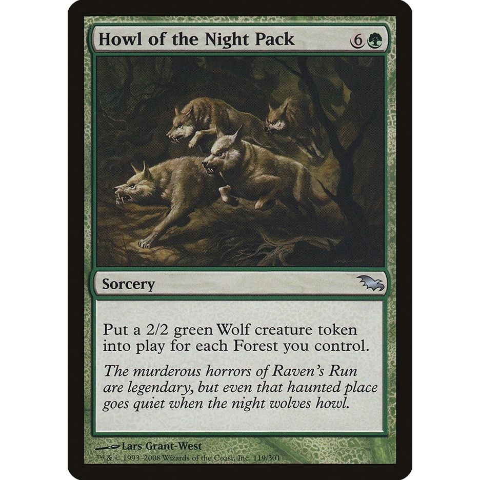 Image for Howl of the Night Pack (119) (SHM) - Magic: The Gathering