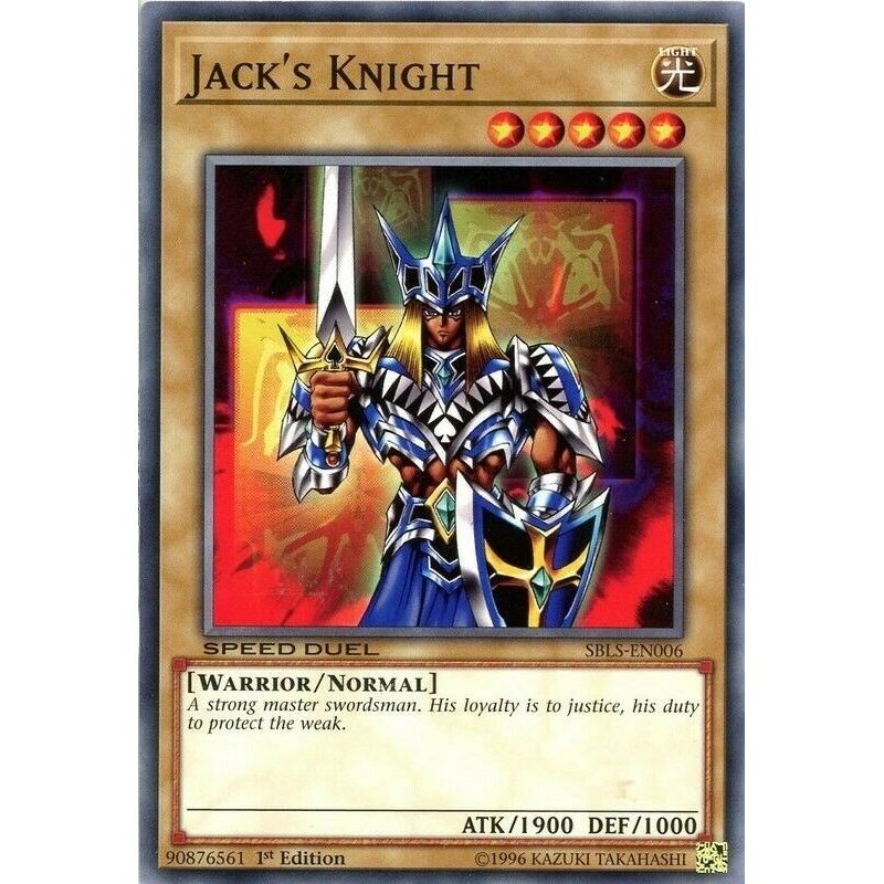 Image for Jack's Knight (SBLS-EN006) (SBLS) - YuGiOh