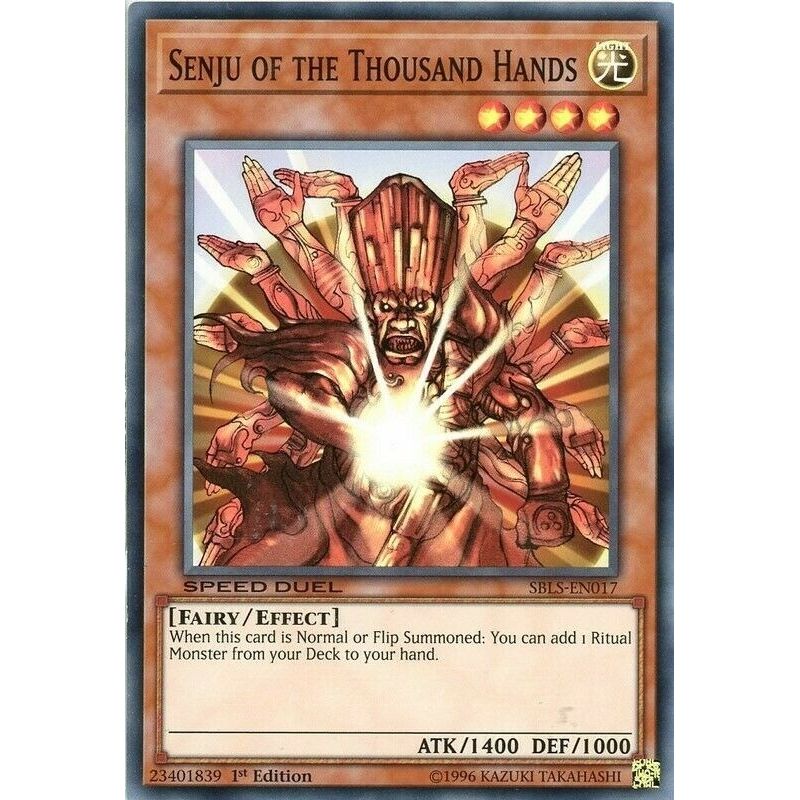Image for Senju of the Thousand Hands (SBLS-EN017) (SBLS) - YuGiOh