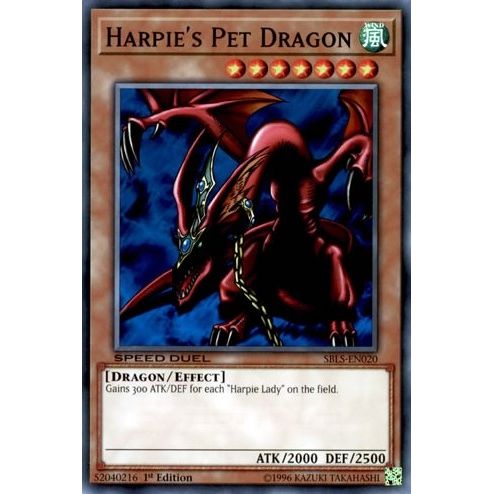 Image for Harpie's Pet Dragon (SBLS-EN020) (SBLS) - YuGiOh