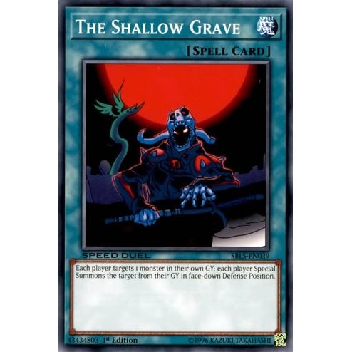 Image for The Shallow Grave (SBLS-EN039) (SBLS) - YuGiOh