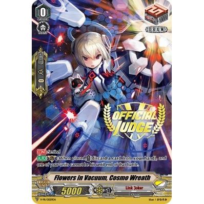 Image for Flowers in Vacuum, Cosmo Wreath (Official Judge) (V-PR/0059EN) (VPR) - Cardfight Vanguard