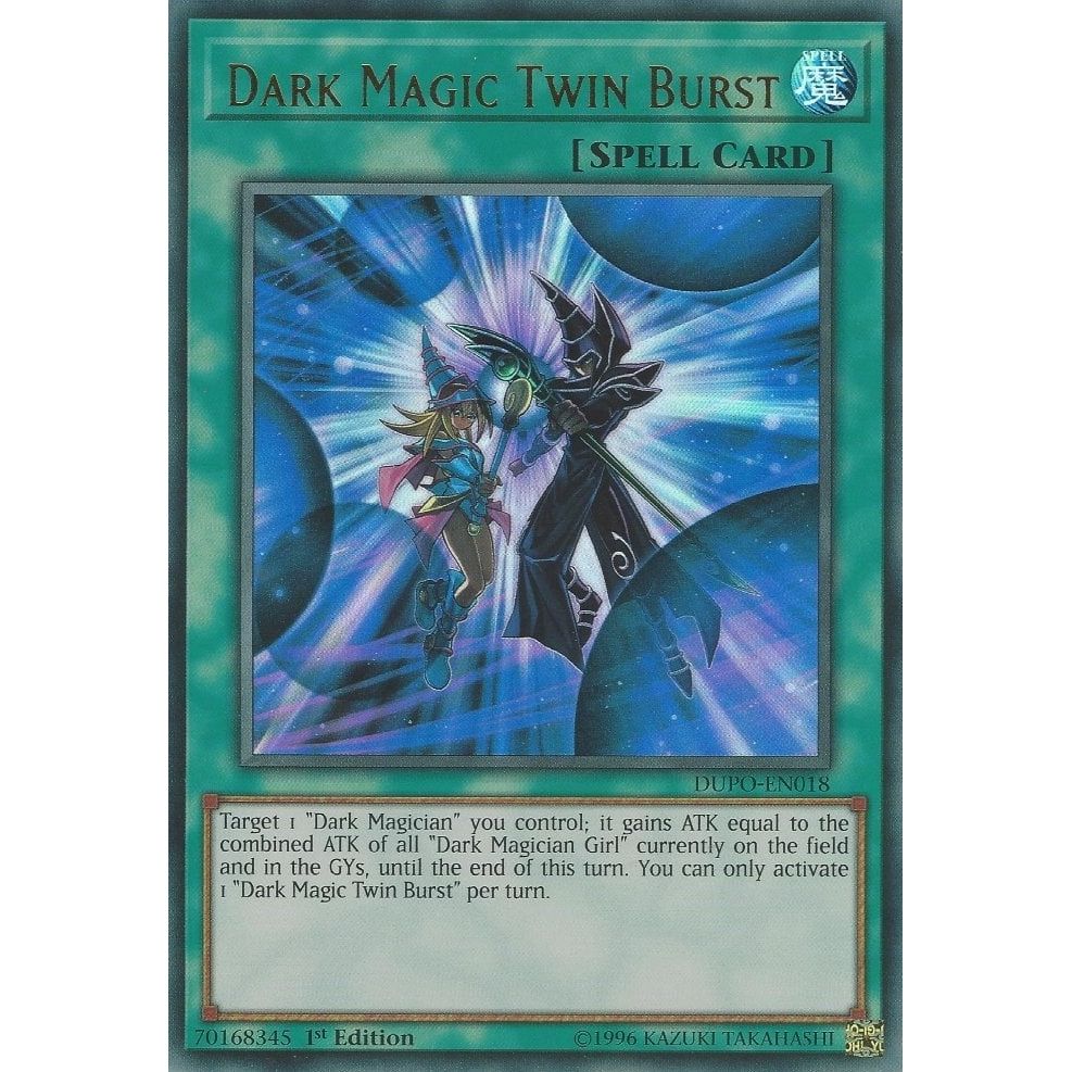 Image for Dark Magic Twin Burst (DUPO-EN018) (DUPO) - YuGiOh