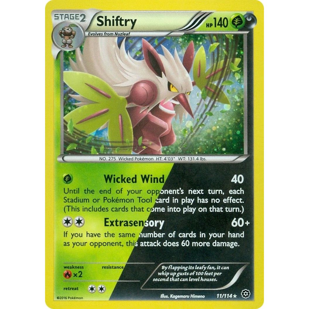 Image for Shiftry - 11/114 (Cosmos Holo) (011/114) (MCAP) - Pokemon