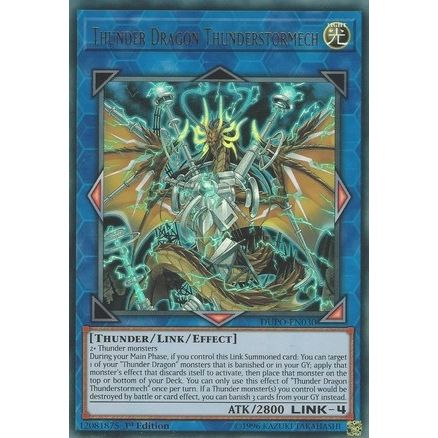 Image for Thunder Dragon Thunderstormech (DUPO-EN030) (DUPO) - YuGiOh