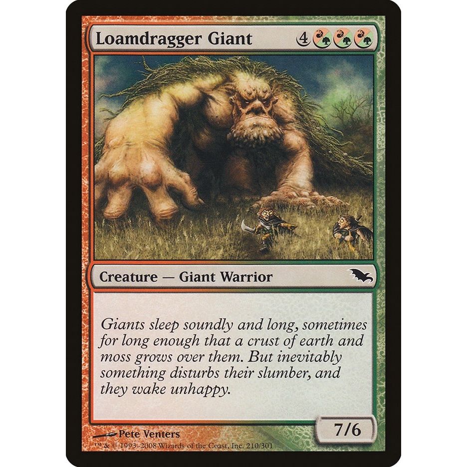 Image for Loamdragger Giant (210) (SHM) - Magic: The Gathering