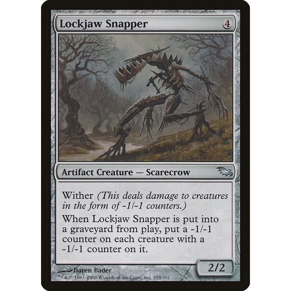 Image for Lockjaw Snapper (255) (SHM) - Magic: The Gathering