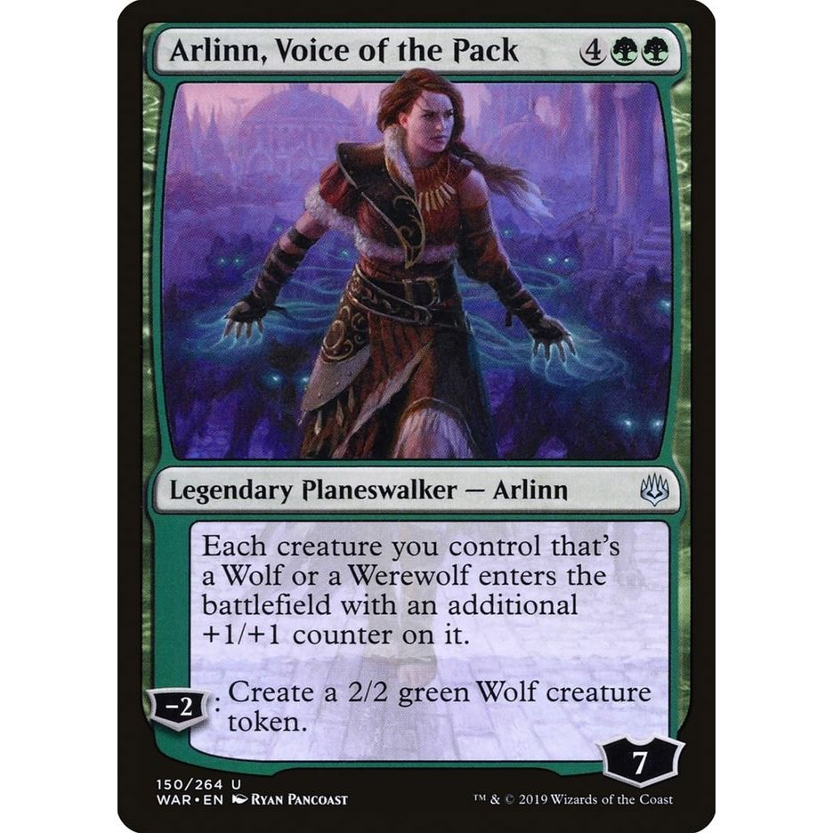 Image for Arlinn, Voice of the Pack (150) (WAR) - Magic: The Gathering