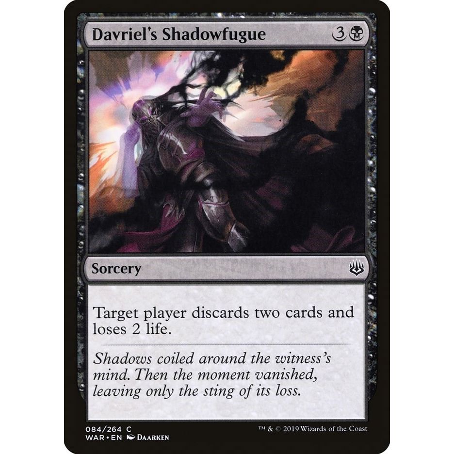 Image for Davriel's Shadowfugue (84) (WAR) - Magic: The Gathering