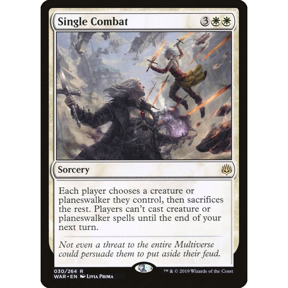 Image for Single Combat (30) (WAR) - Magic: The Gathering
