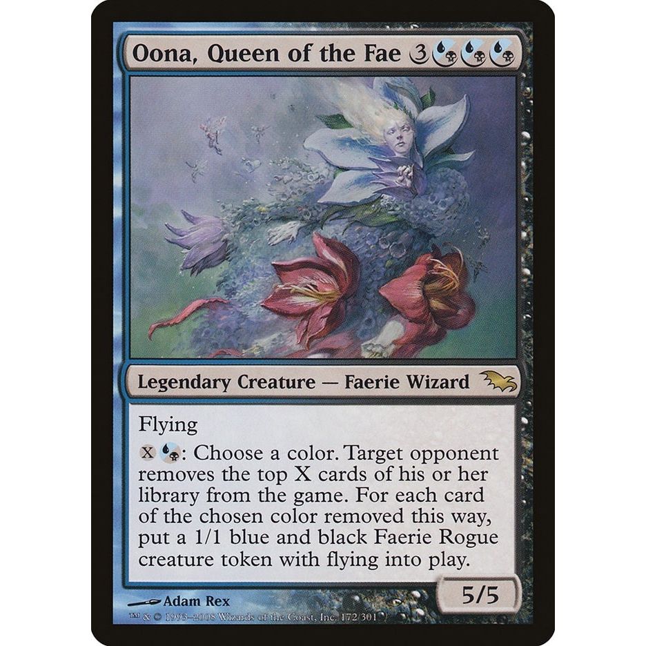 Image for Oona, Queen of the Fae (172) (SHM) - Magic: The Gathering