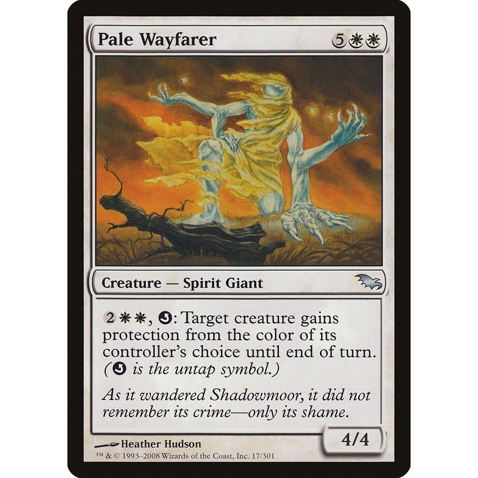 Image for Pale Wayfarer (17) (SHM) - Magic: The Gathering