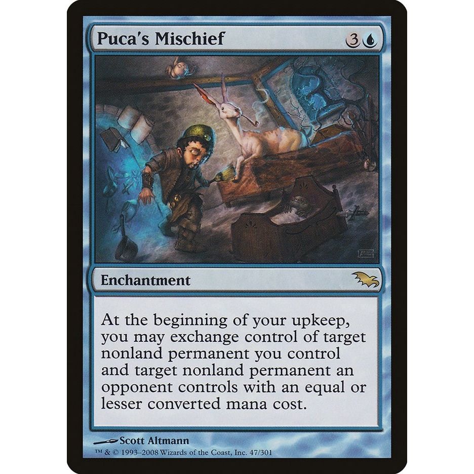 Image for Puca's Mischief (47) (SHM) - Magic: The Gathering