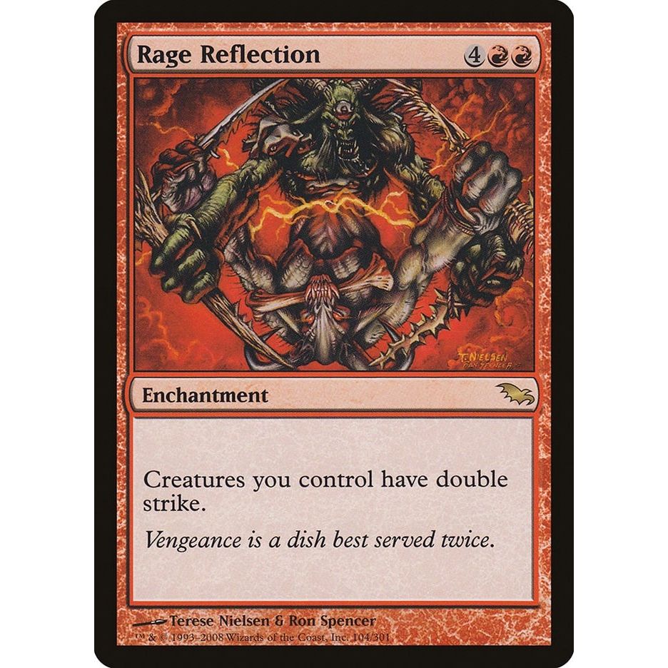 Image for Rage Reflection (104) (SHM) - Magic: The Gathering