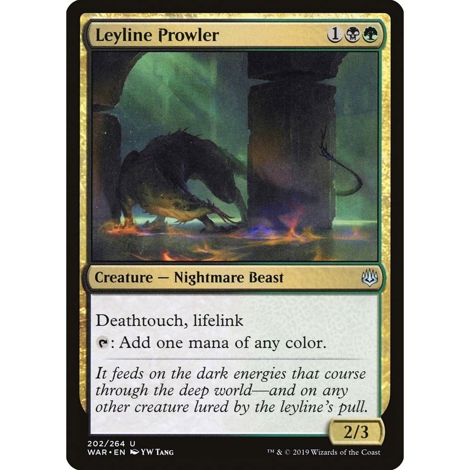 Image for Leyline Prowler (202) (WAR) - Magic: The Gathering
